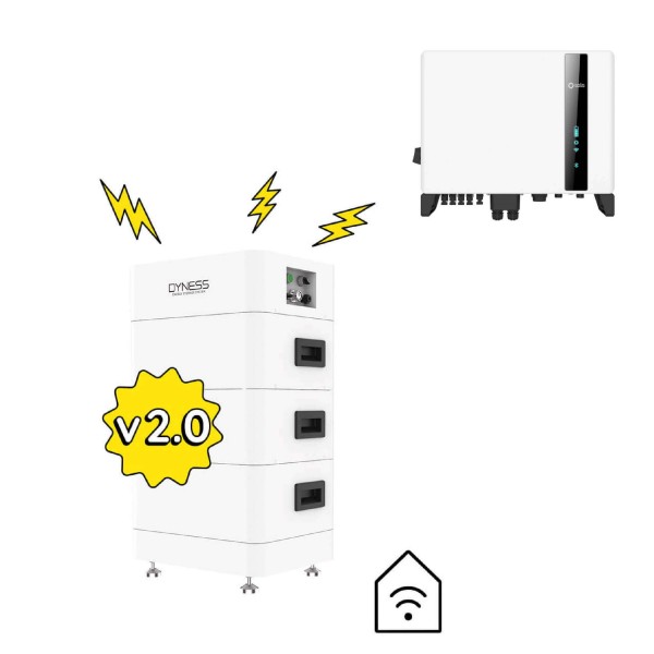 Dyness T10 2.0 bateria 10,1 kWh z Solis S6 3P- hybryda - 8 kW