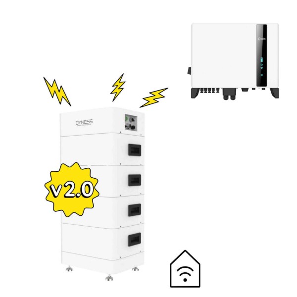 Dyness T14 2.0 bateria 13,5 kWh z Solis S6 3P- hybryda - 10 kW