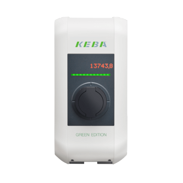 KEBA KeContact P30 C-Series Green Edition z licznikiem MID, gniazdo